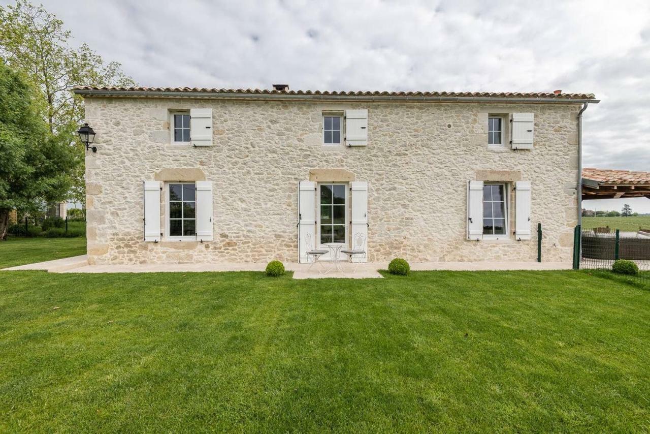 Luxury French Stone Country House Villa Pellegrue Exteriör bild